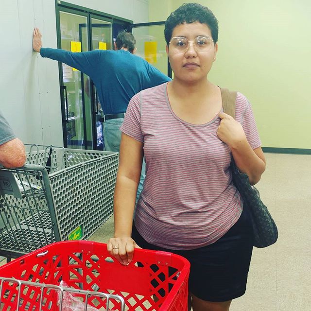One of our new patrons today has been in America for 18 years but originally lived in Chihuahua, Mexico. She was referred to Skyline from the Latino Community Development Agency. She said in Spanish that she is in a bad situation. She has two kids and currently lives with her parents. Although she used to work as a housekeeper, it is now difficult to find a job because her father has Alzheimer's. This is hard for their family because he will often yell and get mad for no reason. When asked if she had anything else to add, she only said she hadn't expected to get help as soon as she did once she'd visited Skyline. #voicesofskyline