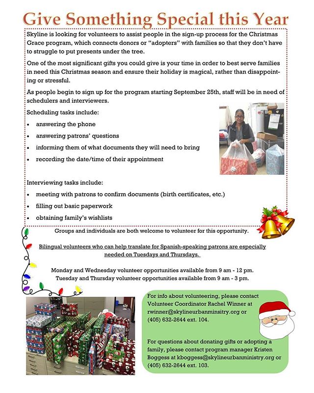 Volunteer at Skyline this year for a unique and rewarding experience