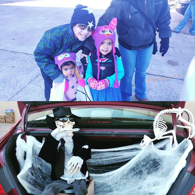 Trunk or Treaters had lots of fun visiting decorated cars and getting candy!