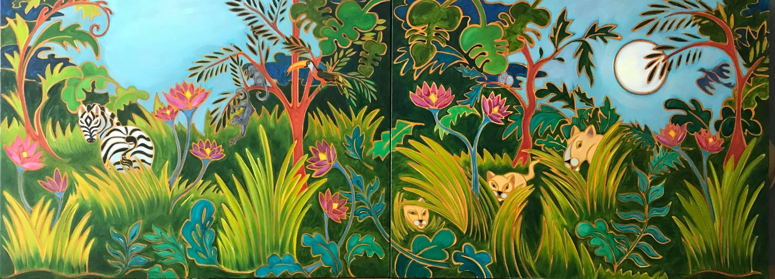 It's A Jungle Out There (Set of Two)