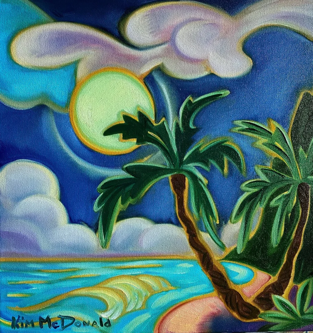 Kim Mcdonald ハワイアンアート　ジクレー版画 Kim Mcdonald ハワイアンアート ジクレー版画 Hawaiian prints