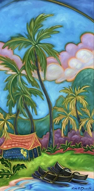 Banana Hut Archival Limited Edition Print — Kim McDonald