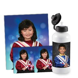 Kindergarten Farewell Off to bigger and better things, these adorable keepsakes make great gifts for the entire family. This very popular program marks the first major achievement in a classroom setting, pairing traditional cap and gown with child friendly backgrounds and props.