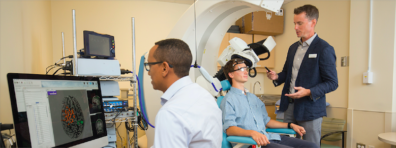 Learn about non-invasive brain stimulation and brain-computer interface
