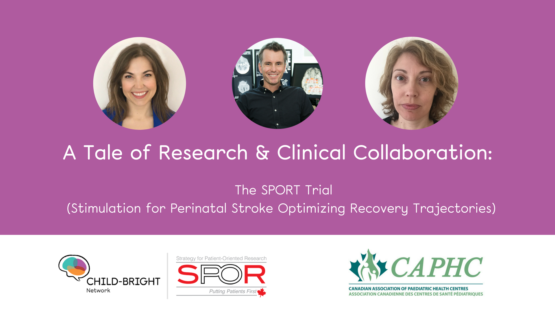 CAPHC Presents! A Tale of Research &amp; Clinical Collaboration: The SPORT Trial