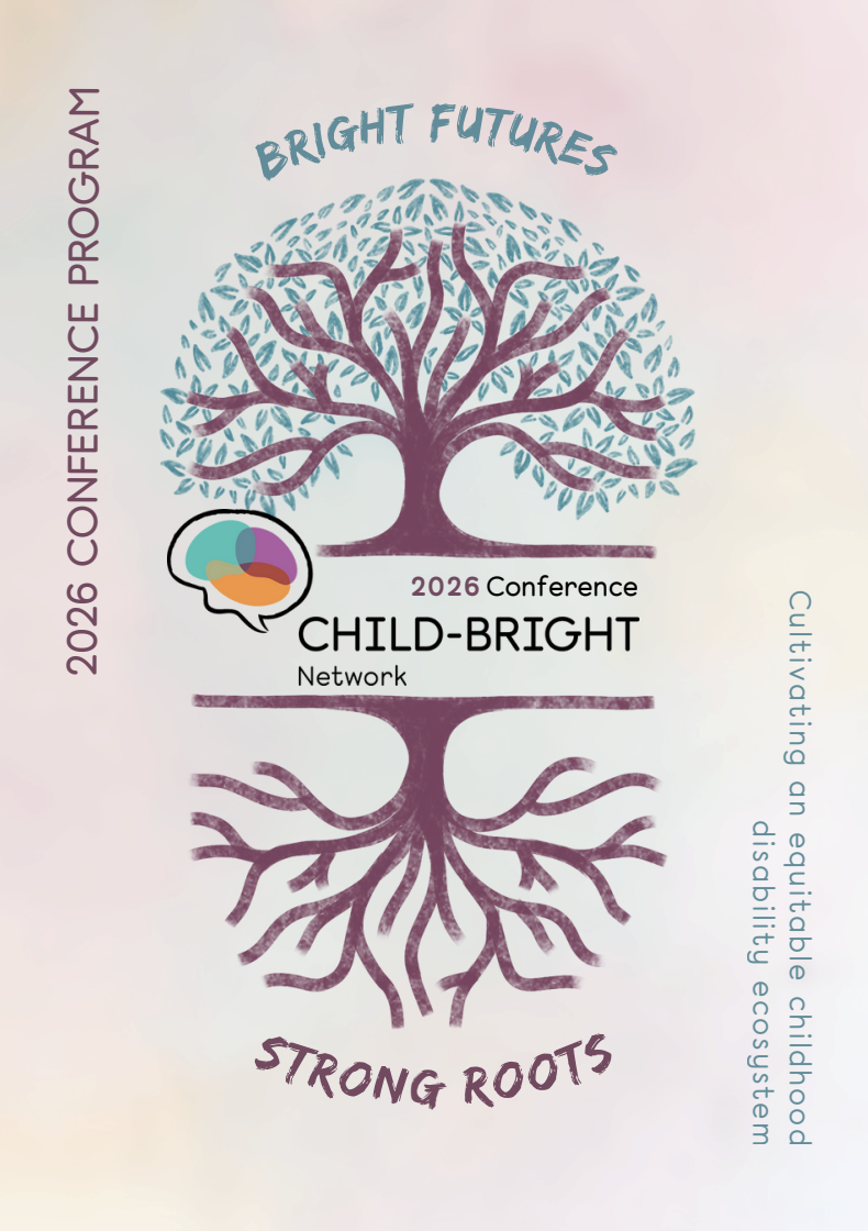 First page of 2026 CHILD-BRIGHT Conference Program.