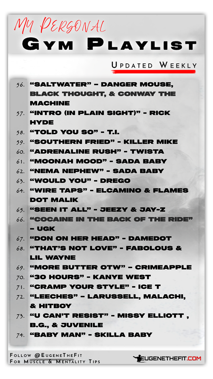 Best rap songs for the gym 4