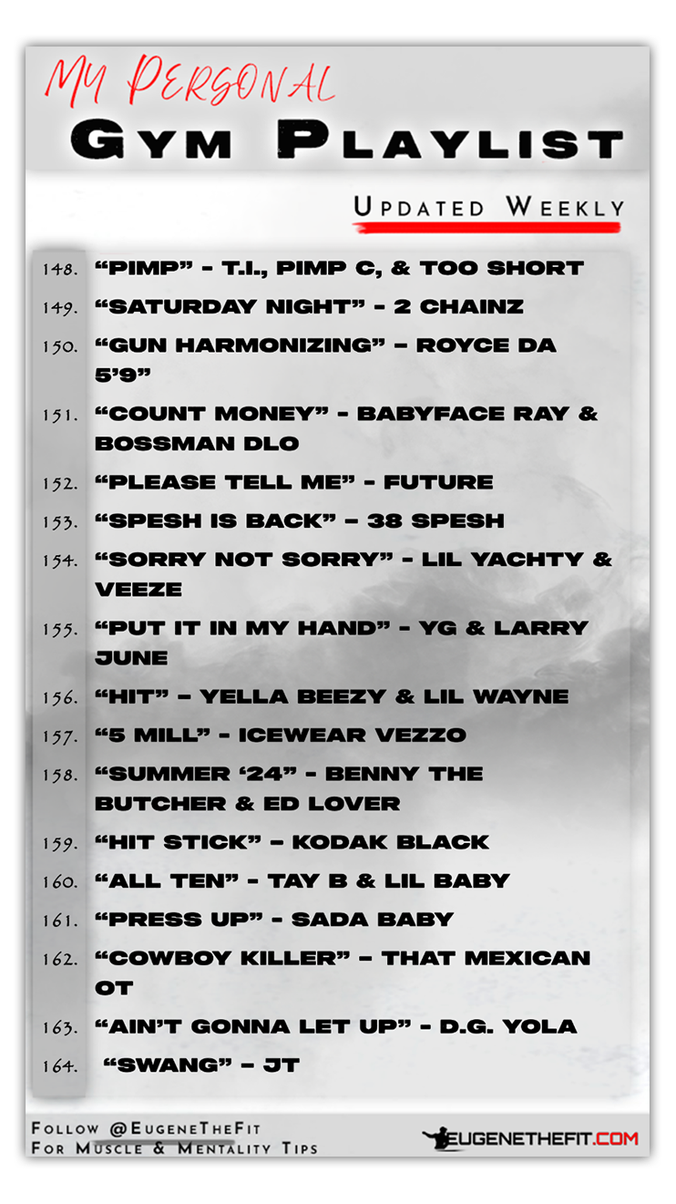 Best rap songs for the gym 10