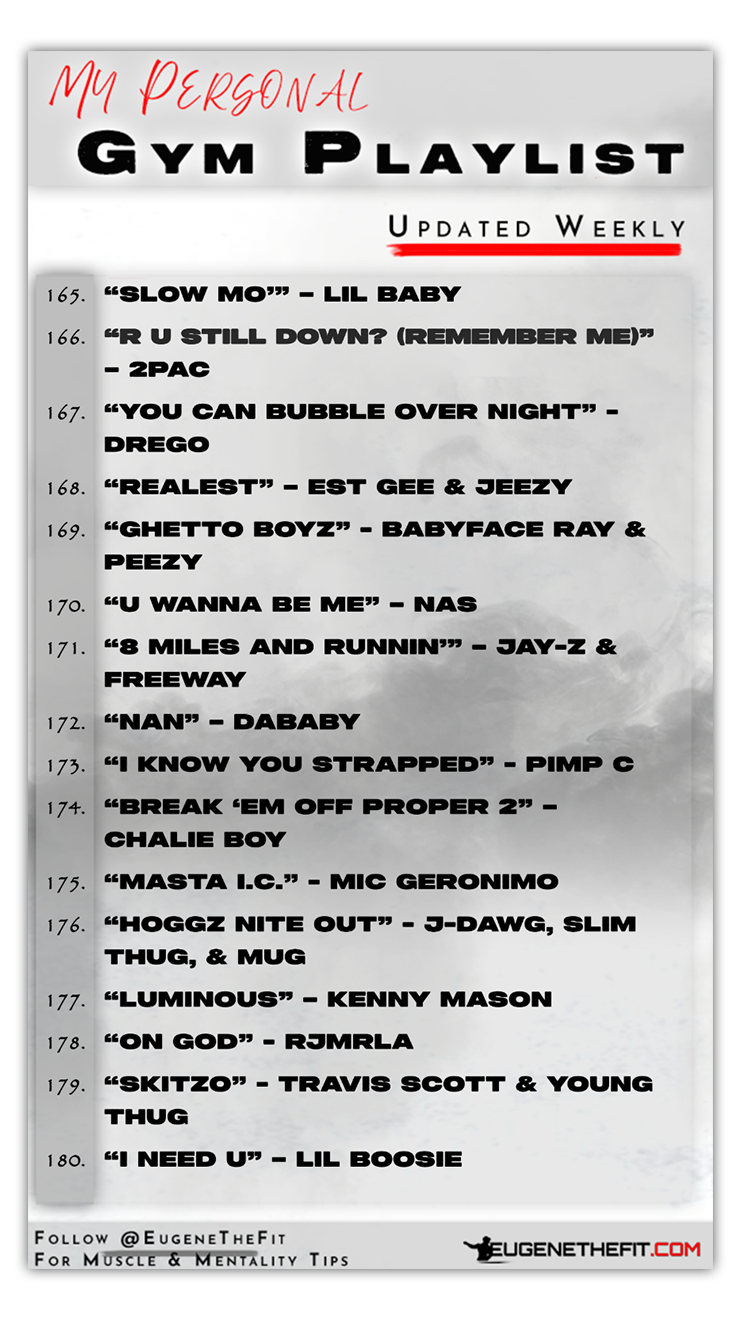 Best rap songs for the gym 11