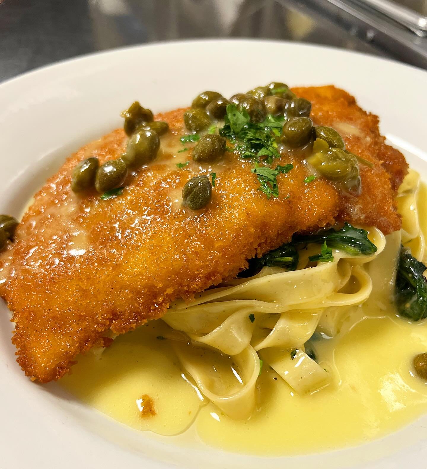 Chappy chicken piccata 🍋