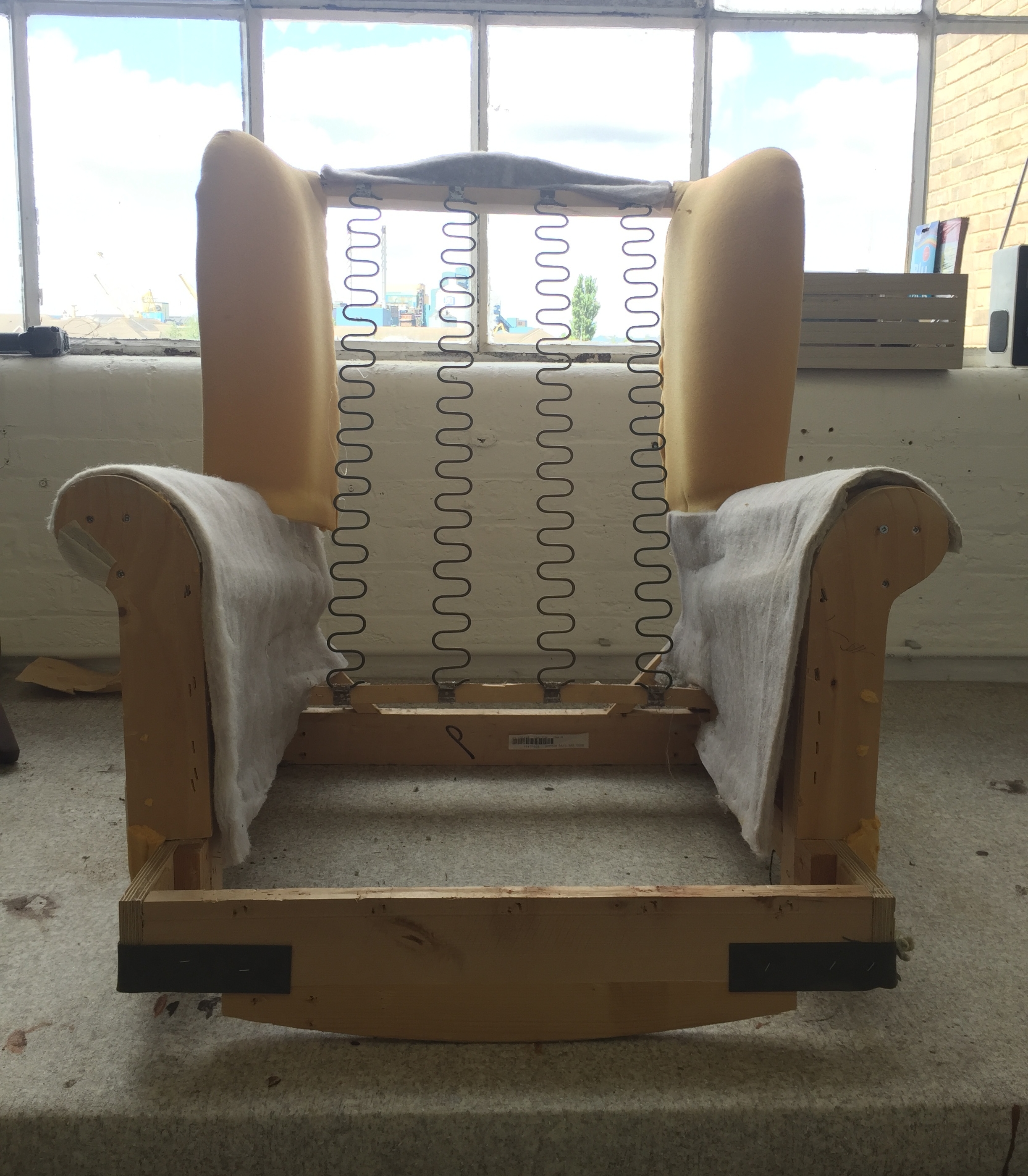 Wingback Reupholstery Service