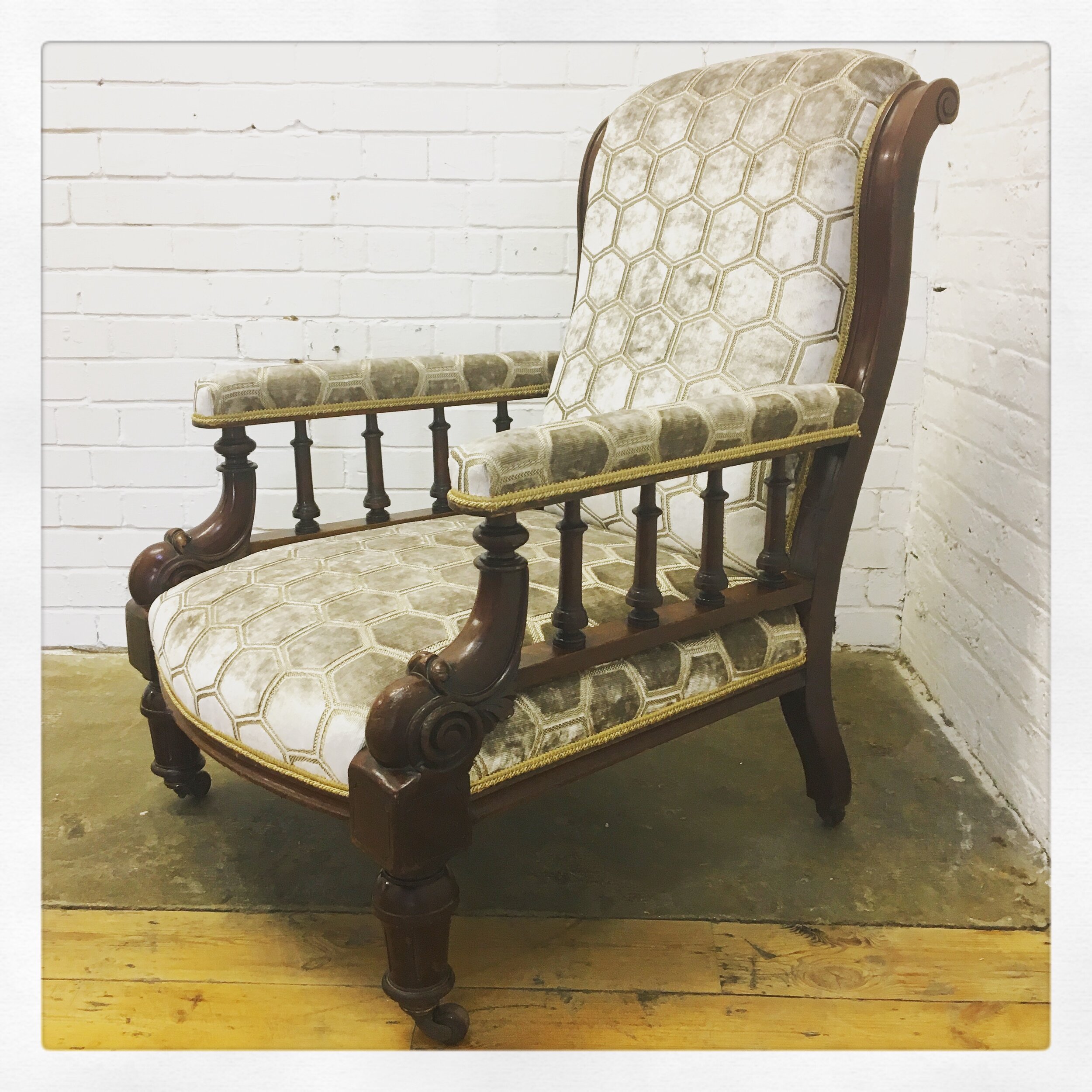 Antique Chair Reupholstery