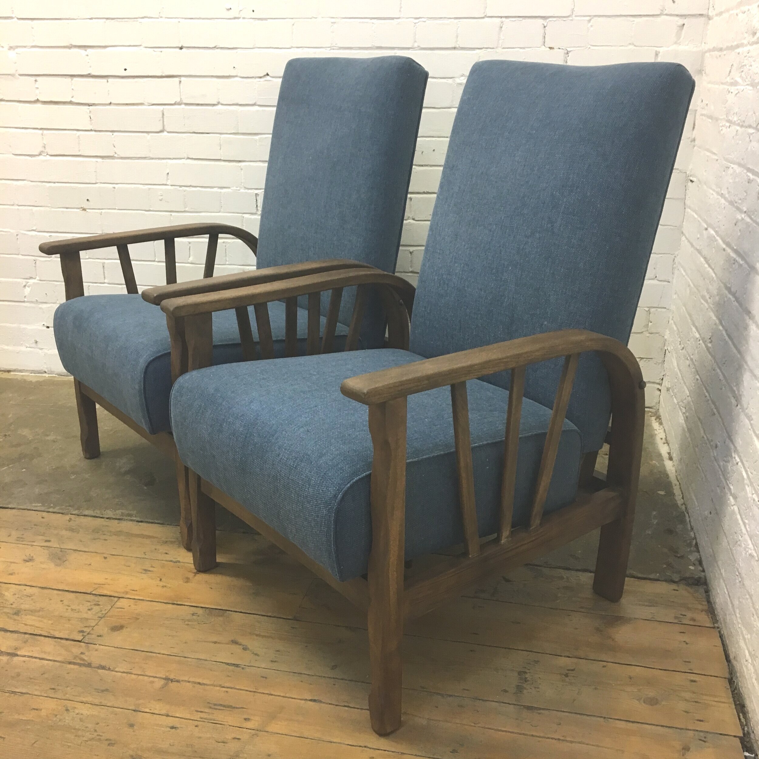 Wood Furniture Restoration of Pair of Chairs