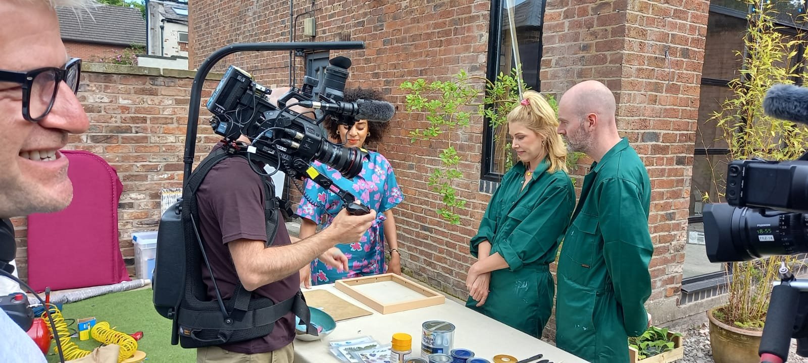 behind the scenes filming changing Rooms