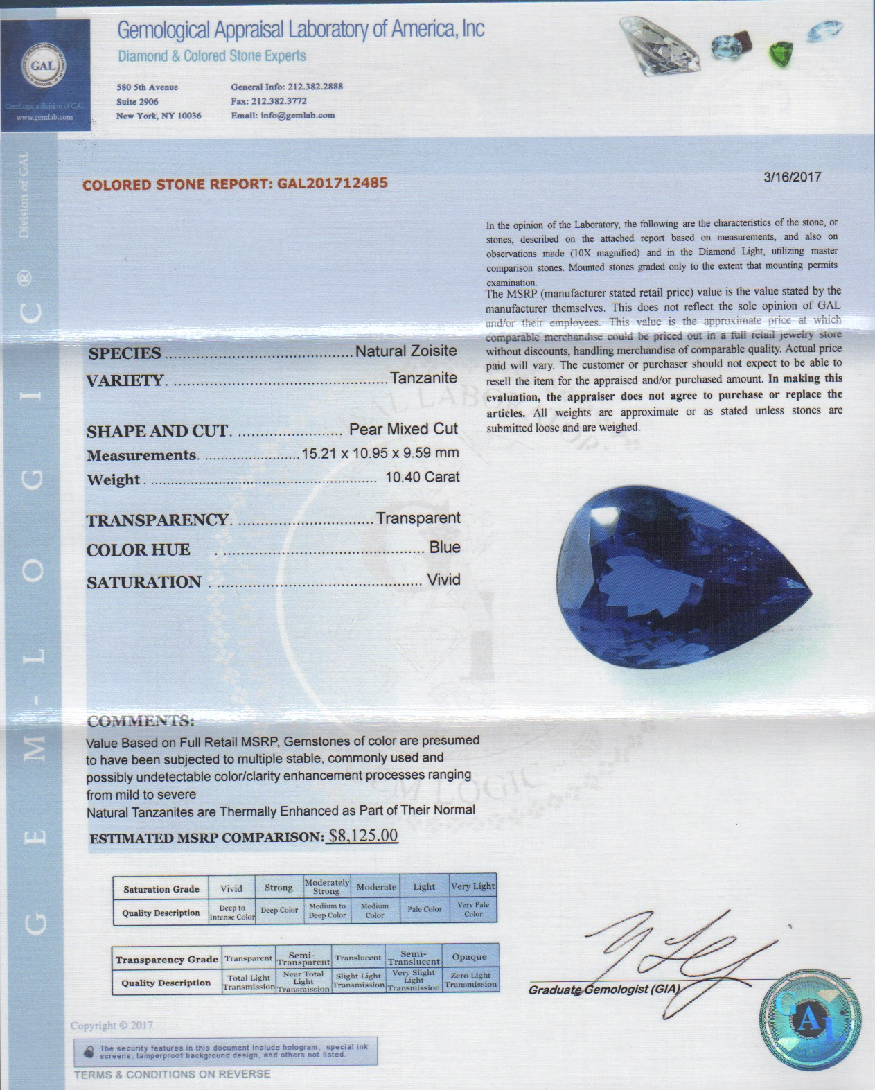 Tanzanite 10.40 CT GM 17267 GAL Cert.png