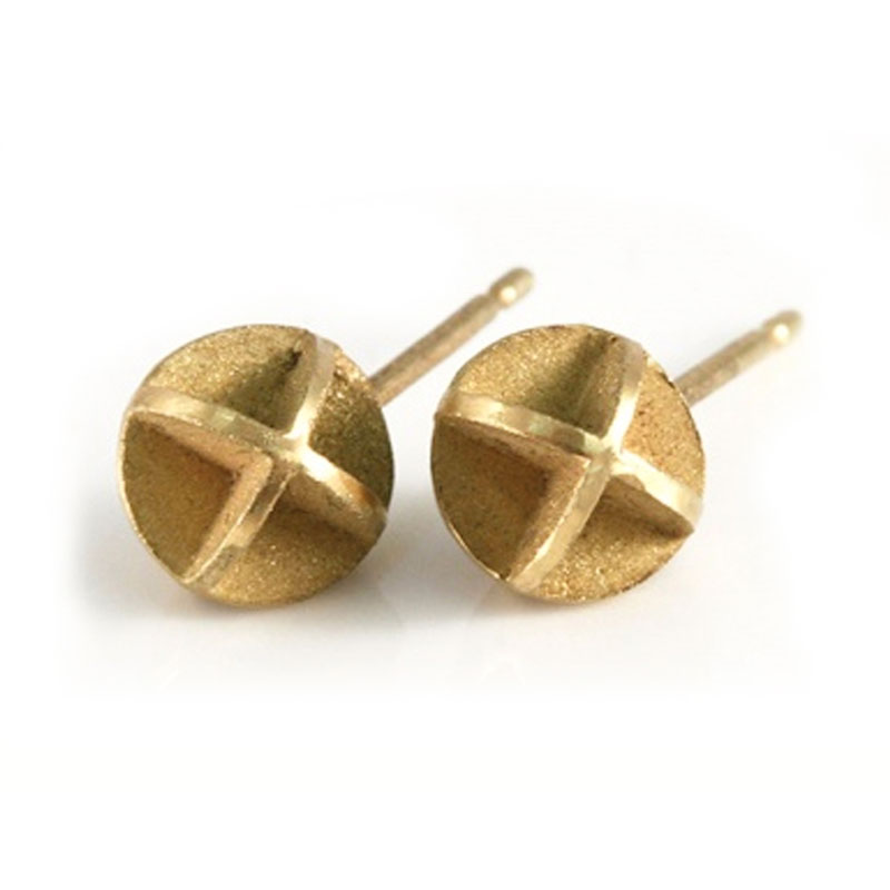 18ct gold earrings - also in silver
