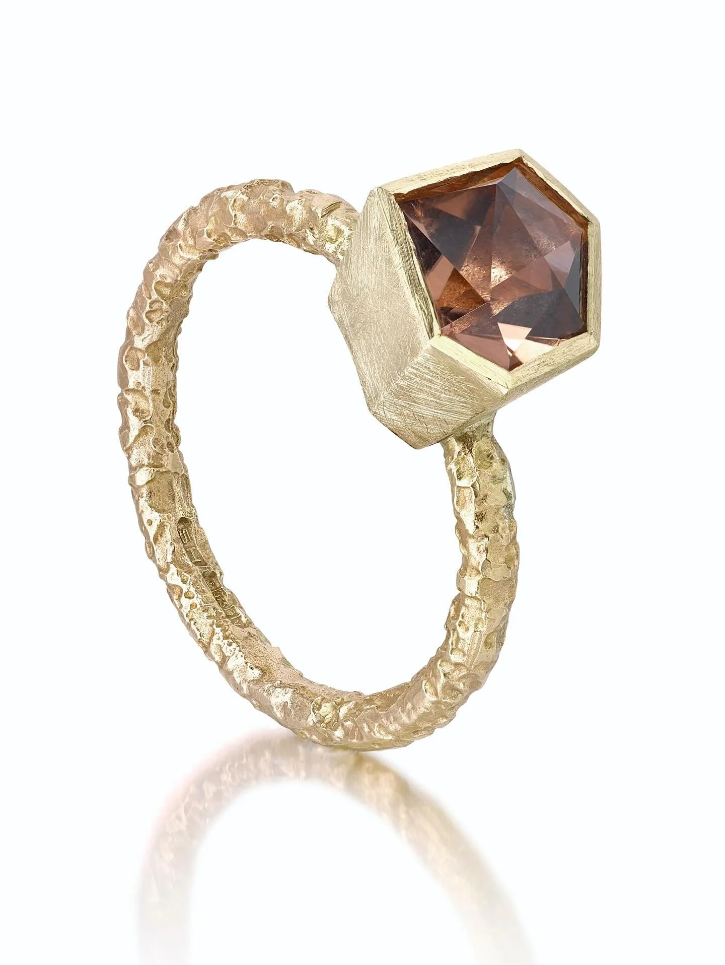 Celebrating the change of season with this  dramatic smokey quartz gold ring is one of the many treasures I am showing at the glorious Ickworth House with @suffolkcraftsociety which is on until Sunday 14th September as part of their On the World Stag
