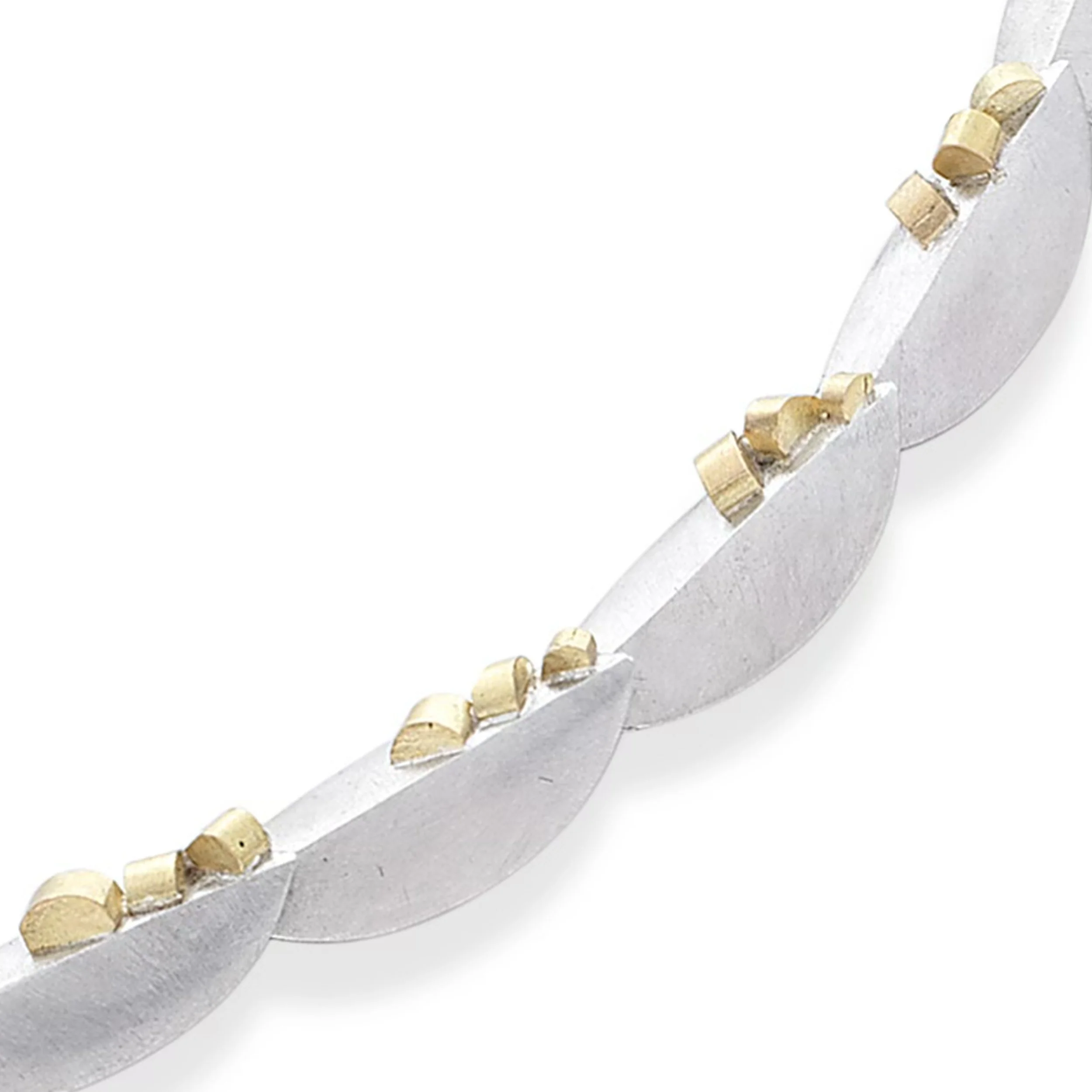 Acini Necklace silver and gold