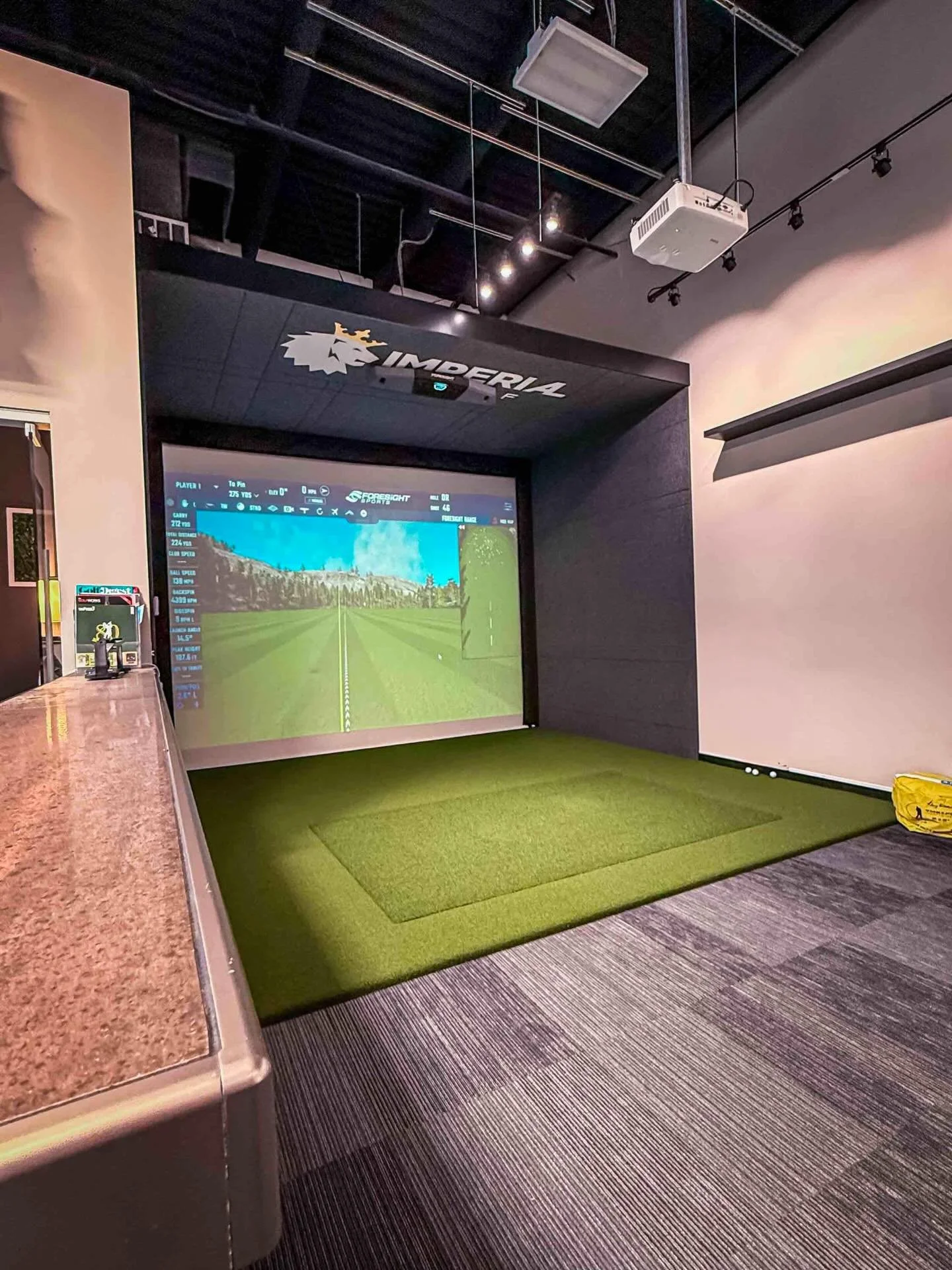 5 stars ⭐️⭐️⭐️⭐️⭐️

New sim space thanks to @midwestgolfinnovations! Huge shoutout to Jake Englebrake (@jebrake) and his team for helping our vision come to life! They truly do amazing work, we were like kids at Christmas coming back to the shop to s