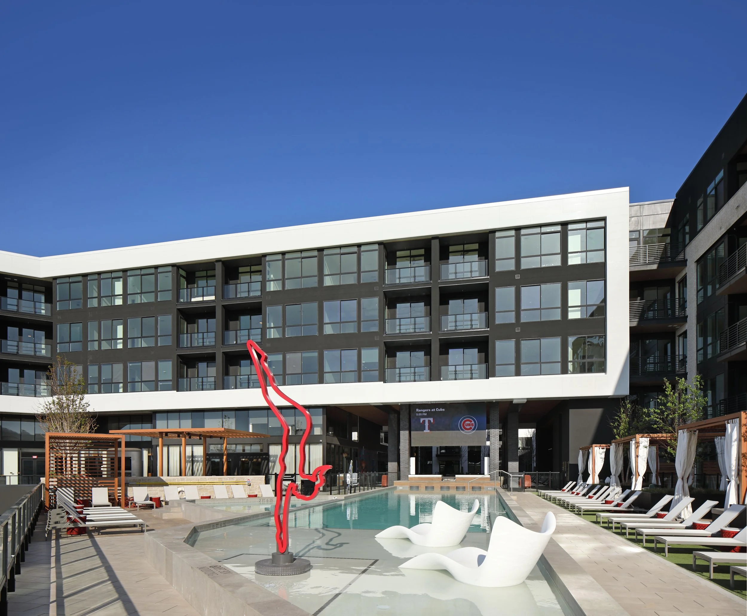 2025 NAHB Best in American Living Awards (BALA) - Gold Award - Best Mid-Rise Apartment Community, For Rent (6 to 9 Stories)  - One Rangers Way, Arlington, TX