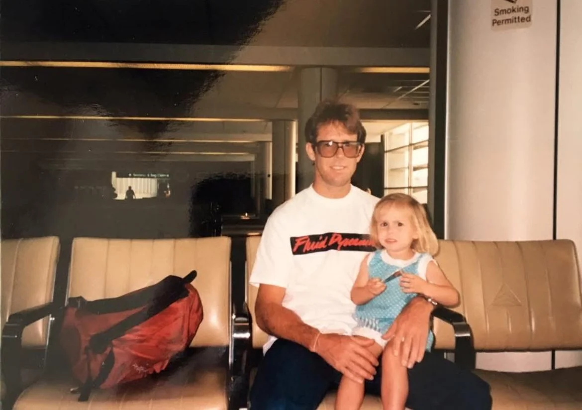 To the man who showed me, over and over, that when life closes a door, it&rsquo;s usually nudging you toward something even better.

I&rsquo;ve always loved the story of you heading to Hawaii with nothing but your wanderlust, a surfboard, and that wi