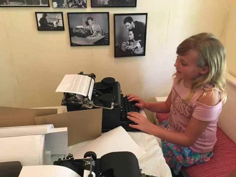 Look how much she wrote!