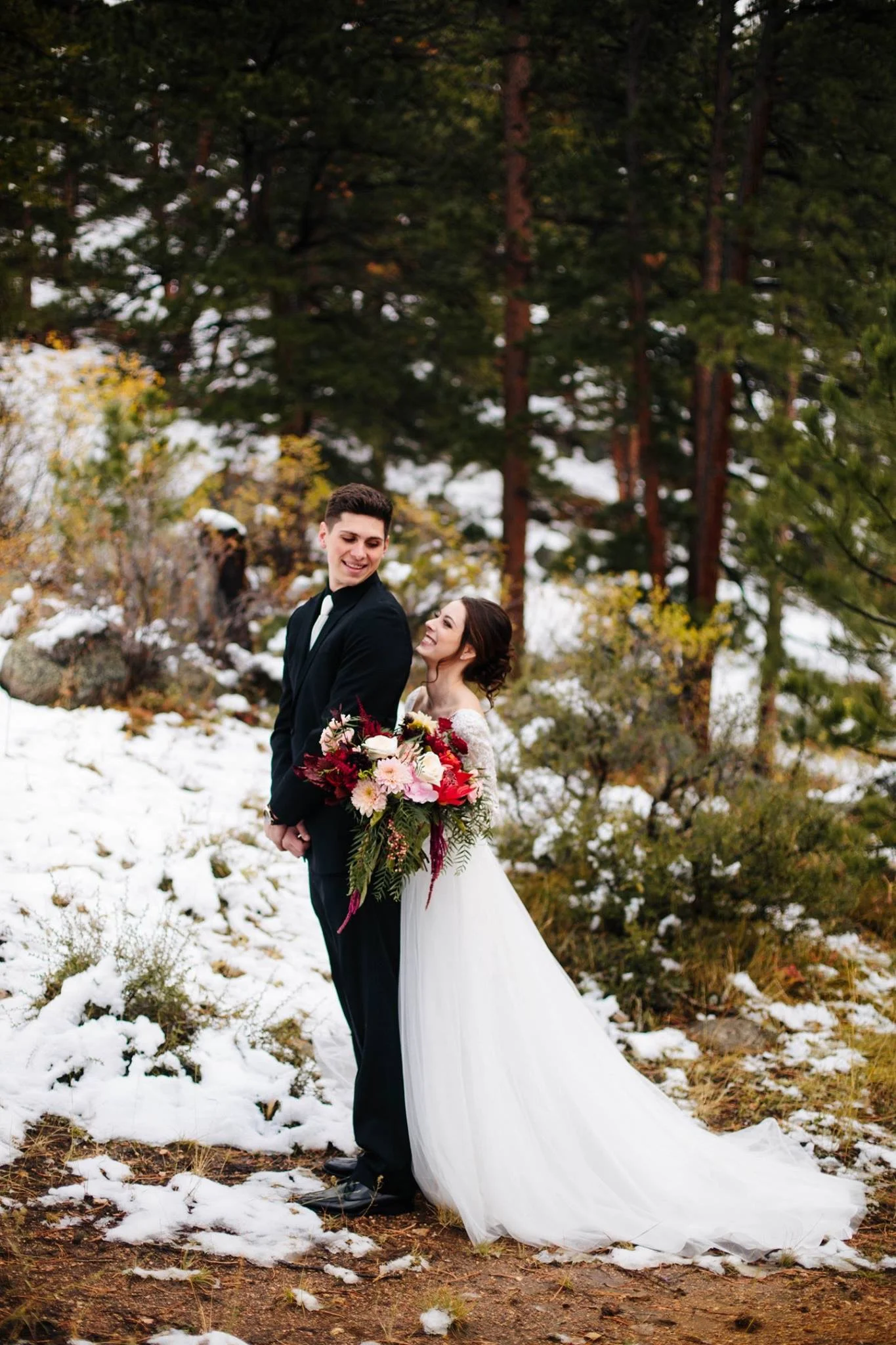 Denver Wedding Hairstylist | Raquel's Wedding | Della Terra Mountain Chateau