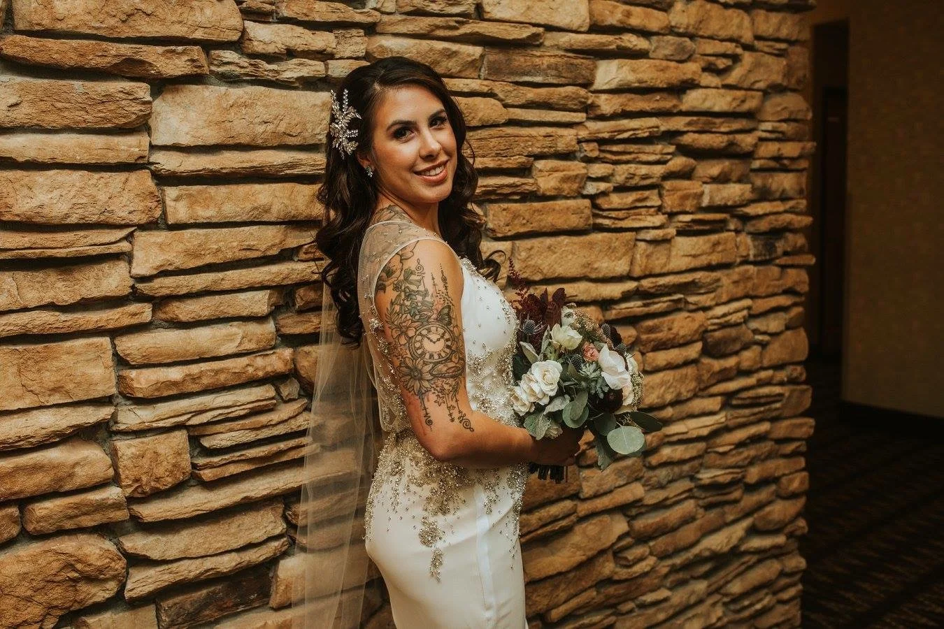 Heather's Wedding | Denver Wedding Hairstylist | Golden Hotel