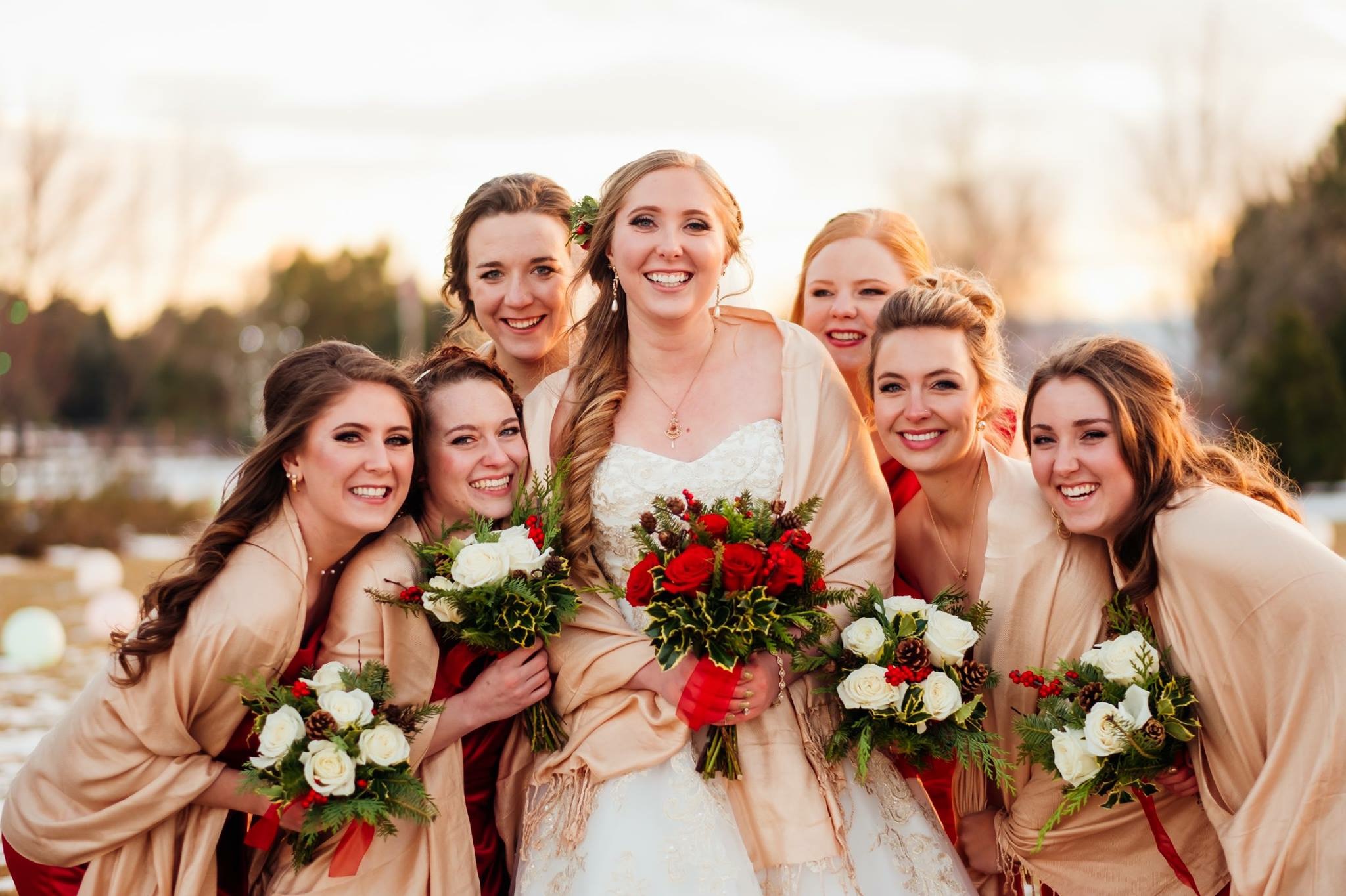 A December Dream Wedding | Denver Wedding Hair Stylist | Denver's Botanical Gardens