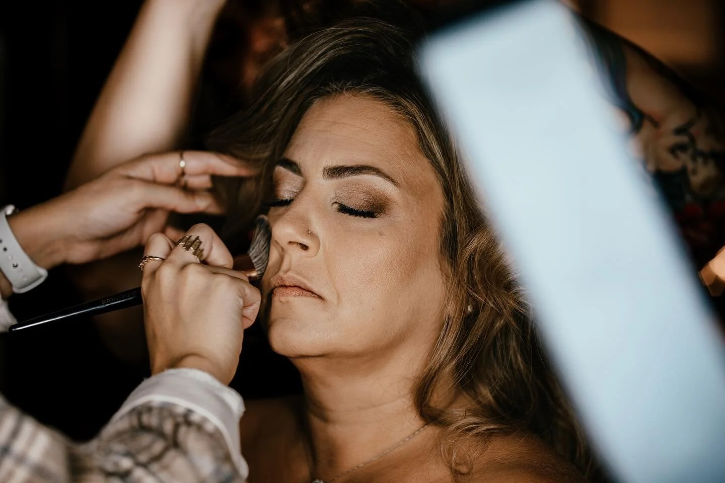 By far the most relaxed bride I&rsquo;ve ever met, I was in awe the whole way through with her poise, beauty and comfortability.  Me and my team throughly enjoyed this this laid back yet absolutely stunning wedding day. It really couldn&rsquo;t have 