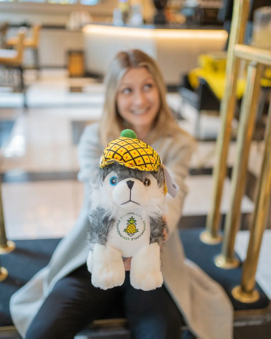 The sweetest part of checking in? Meeting Dash, The Pineapple Pup! 🐾🍍 

Fall in love with your new travel buddy? Adopt your own Dash before you check out! 💛