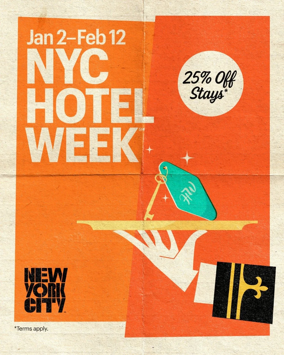 Winter in the city just got sweeter 🍍❄️ NYC Hotel Week kicks off today with 25% off your Staypineapple stay (Jan 2&ndash;Feb 12). Think cozy rooms, prime location and the perfect home base for exploring NYC Winter Outing deals on dining, Broadway an