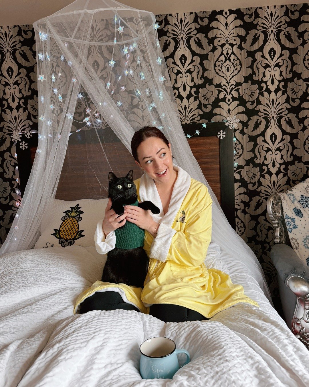 The purr-fect winter escape ❄️✨ @brittmariebarrett and her cozy companion are making the most of our Winter Wonderland Retreat!

Only available through January 17th - call our reservations team or ask our Everything People about snagging this limited