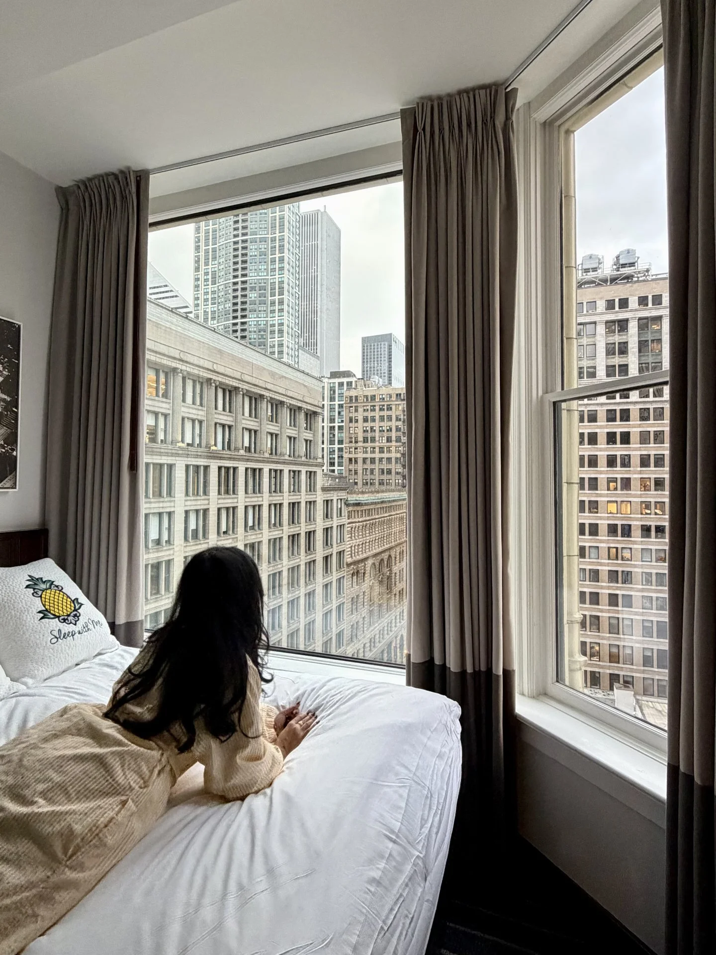 Right in the heart of Chicago, exactly where you want to be.

(P.S. &mdash; book 4 nights, only pay for 3 with code FREE.) (P.P.S. &mdash; valid at all Staypineapple locations)