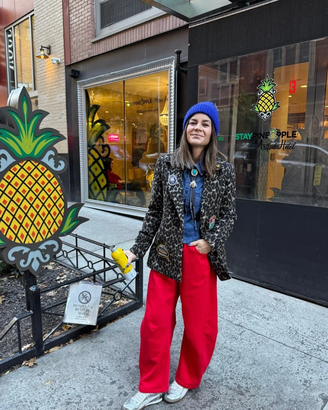 Describe your perfect winter vacation in three words, we'll start: cozy, caffeinated, pineapple-approved ☕🍍