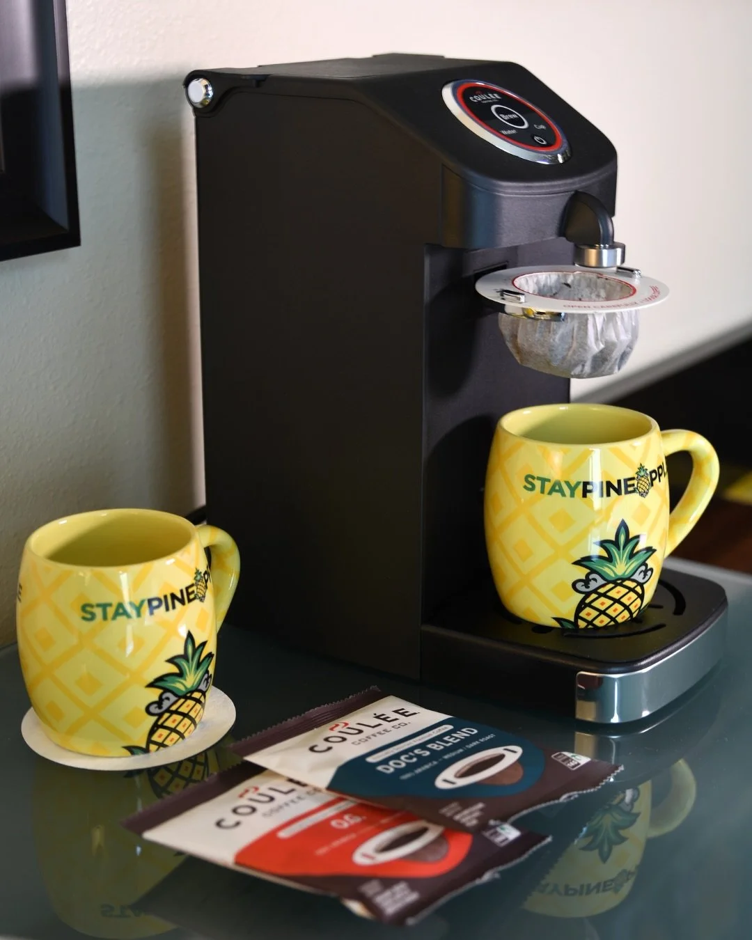 Earth Day felt like the right day to introduce this! 🌍

We&rsquo;ve teamed up with @couleecoffeecompany to bring their SWIRL Pour-Over System to every Staypineapple room. 100% compostable filters, no plastic in the brew path, just genuinely good, ca