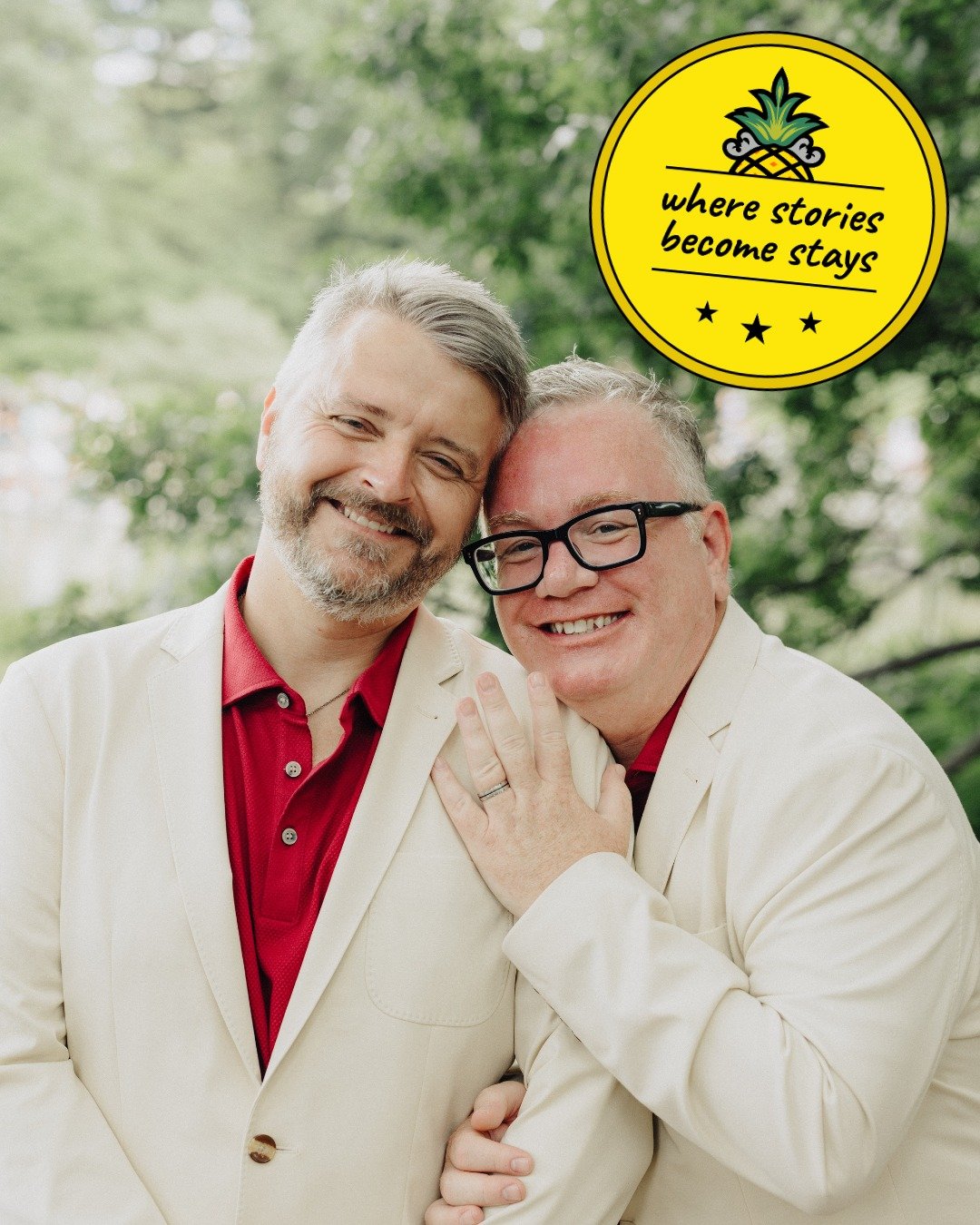 We have our first ever Where Stories Become Stays winner. 🍍

Every month we invite our guests to share their Staypineapple story for a chance to win a two-night stay. And for April, our team unanimously fell in love with Eric and Lukas's. They chose