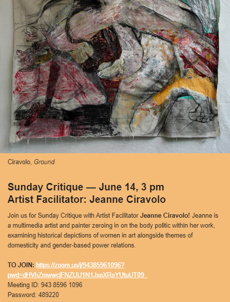 Sunday Critique: Lead by Jeanne Ciravolo