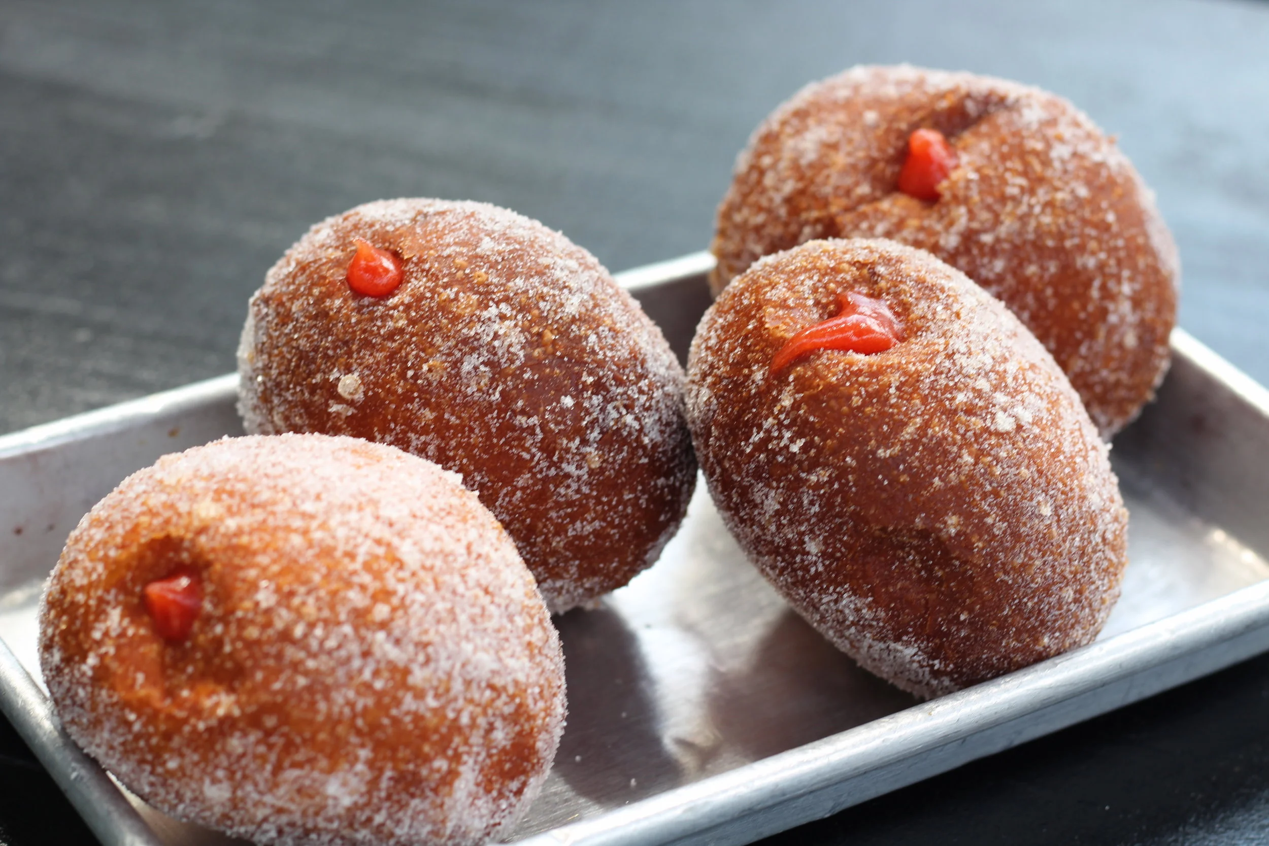 Guava Malasadas for #NationalDoughnutDay 