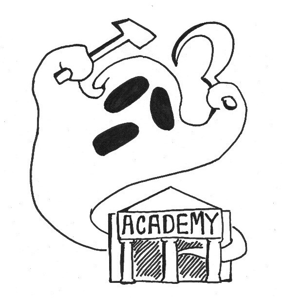 Cartoon by Everett Cobain.