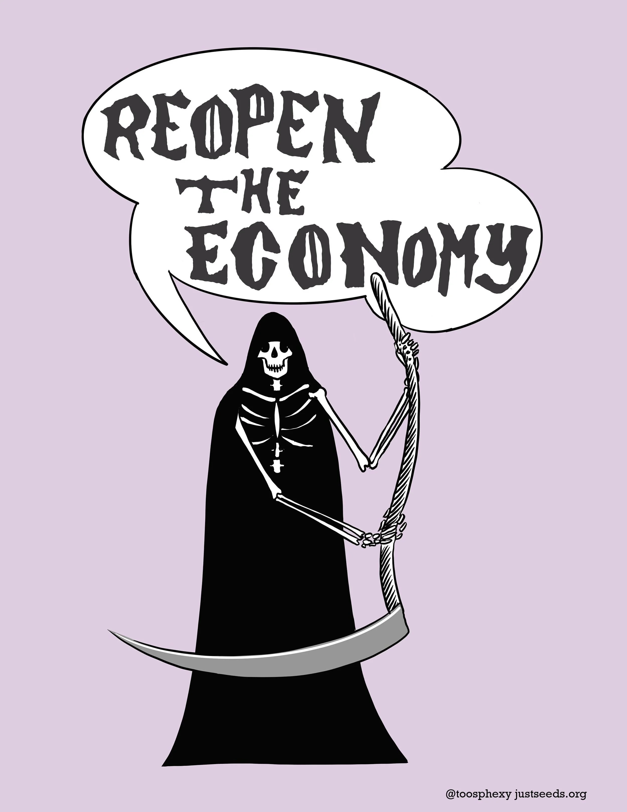 Roger Peet, “Reopen the Economy”