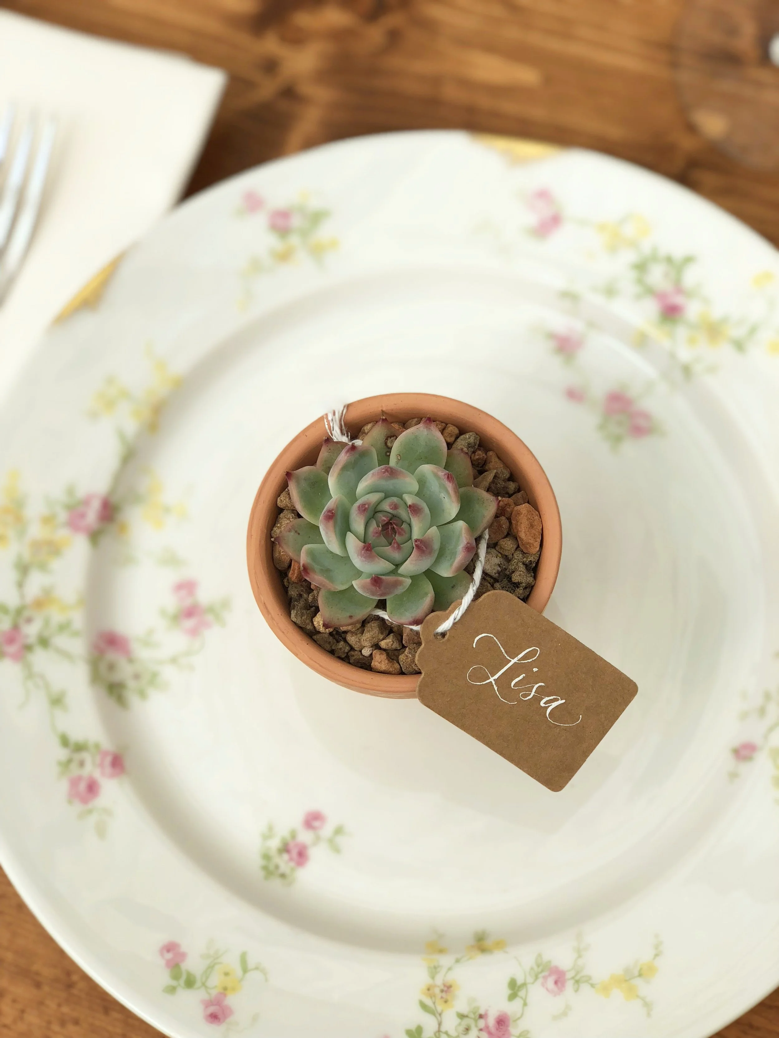 Place Setting Tags