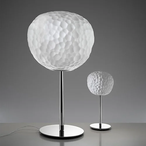 METEORITE W/STEM TABLE LAMP