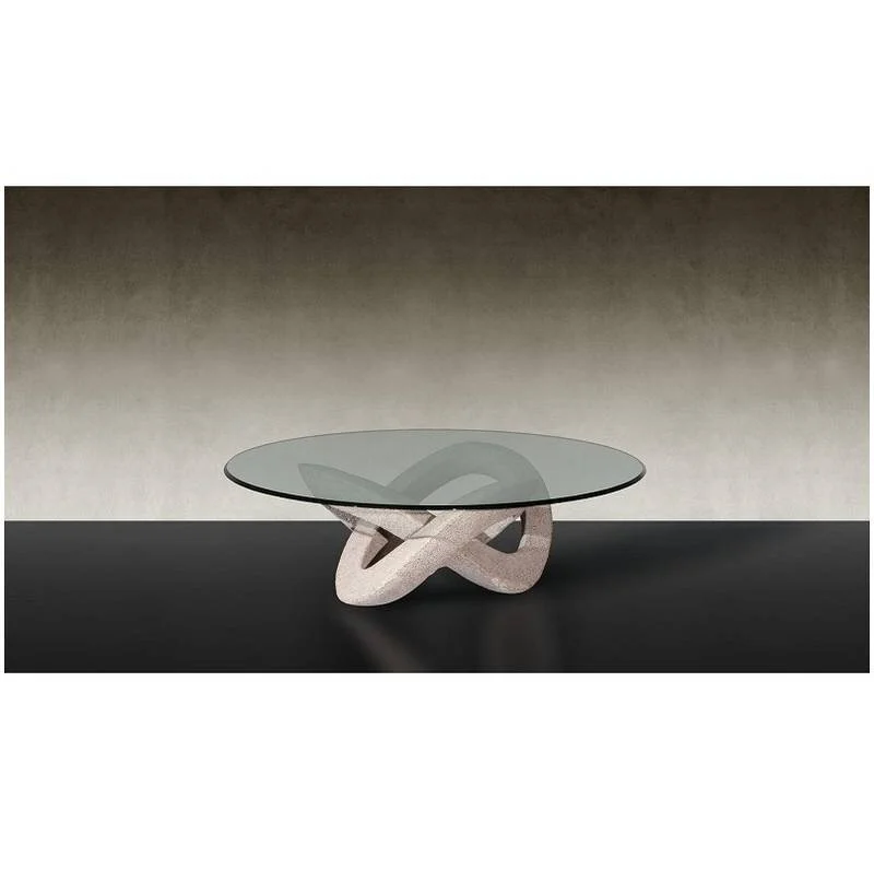 ANDROMEDA 40 GLASS COFFEE TABLE