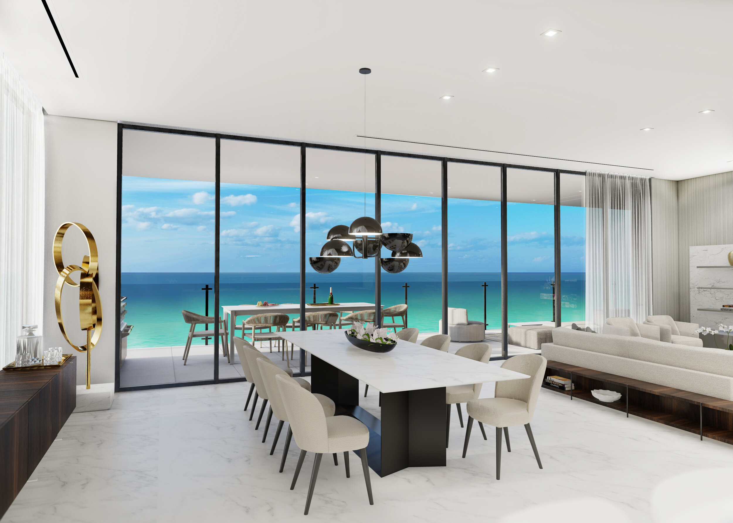 Muse Residences Sunny Isles Beach Dining room