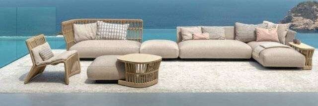 A Contemporary Furniture Bello Spazio - Modern Outdoor Furniture Miami Florida