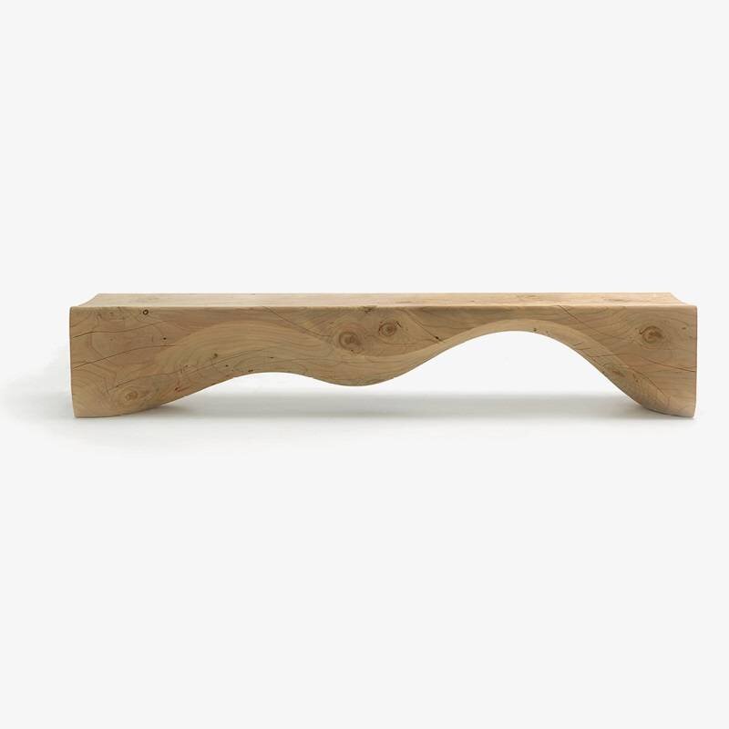 MOUNTAINS WOOD BENCH
