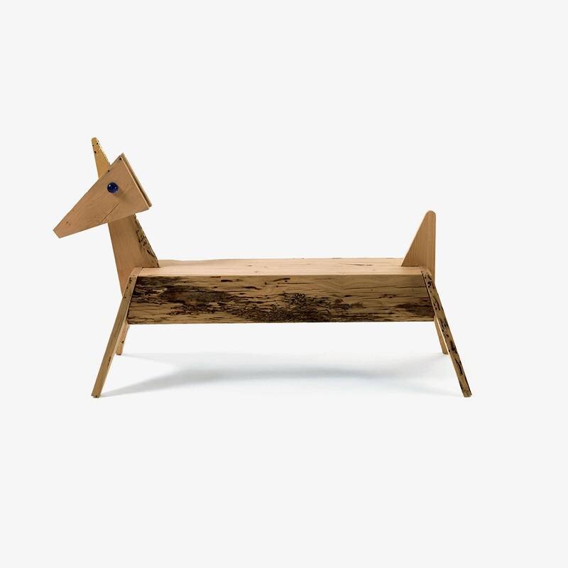 UNICORNO WOOD BENCH