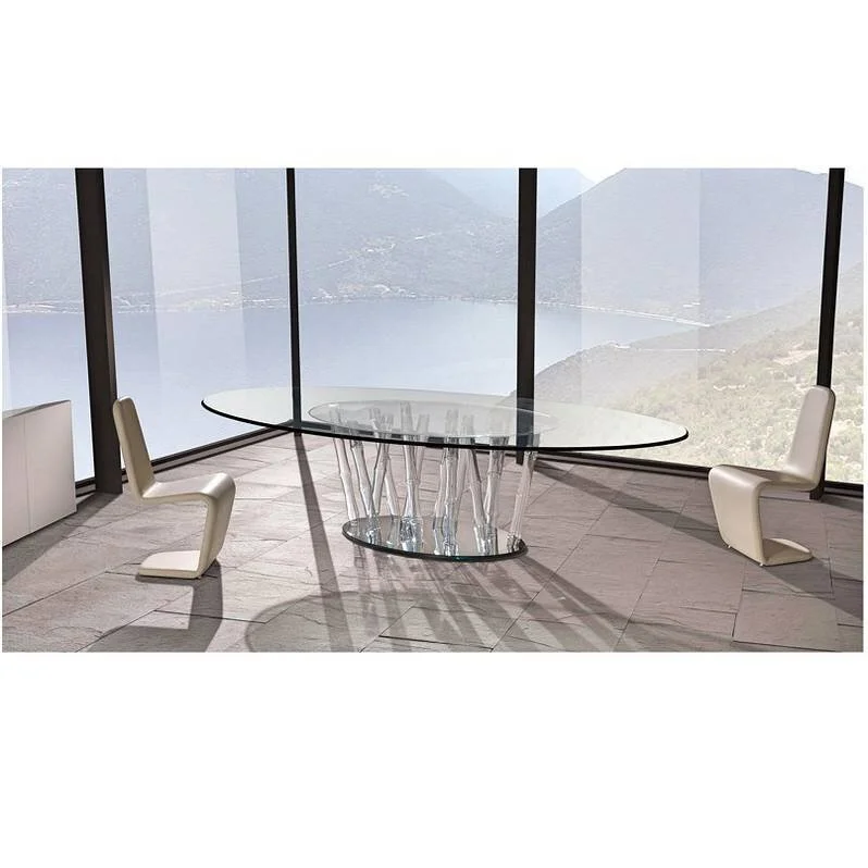 BAMBOO 72 OVALE TABLE