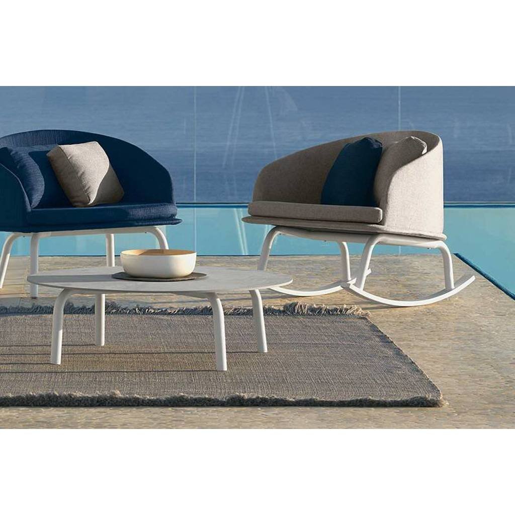 CLEO - ROCKING OUTDOOR ARMCHAIR W/G